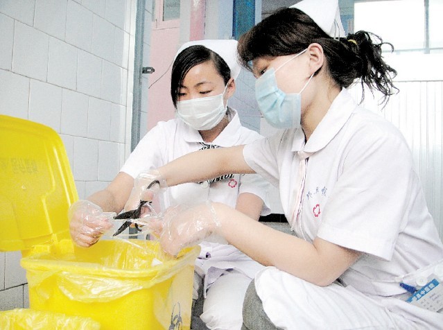 郏县中医院分类处理医疗垃圾-医药卫生网