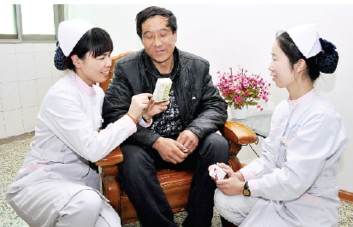 河南省新密市红十字中心医院入户指导合理用药